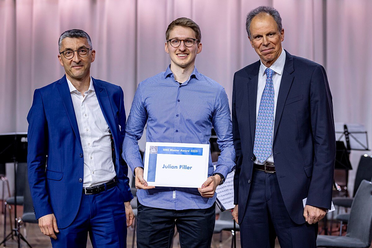 RMS Master Award 2025 für die beste Masterarbeit in BME